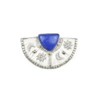Broche bohème Kalipso | Light/Lapis