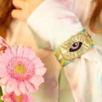 Bangle bohème Horus | Peacock