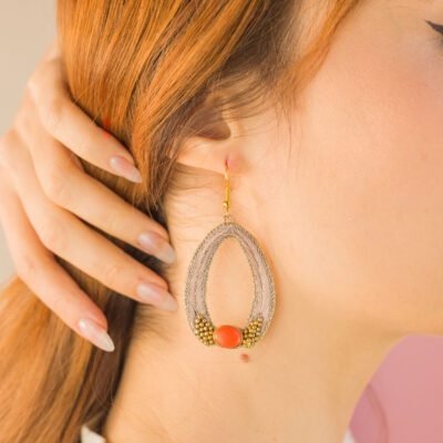 Boucles d'oreilles ethniques Brady | Sand Boucles d'oreilles ethniques Brady | Sand