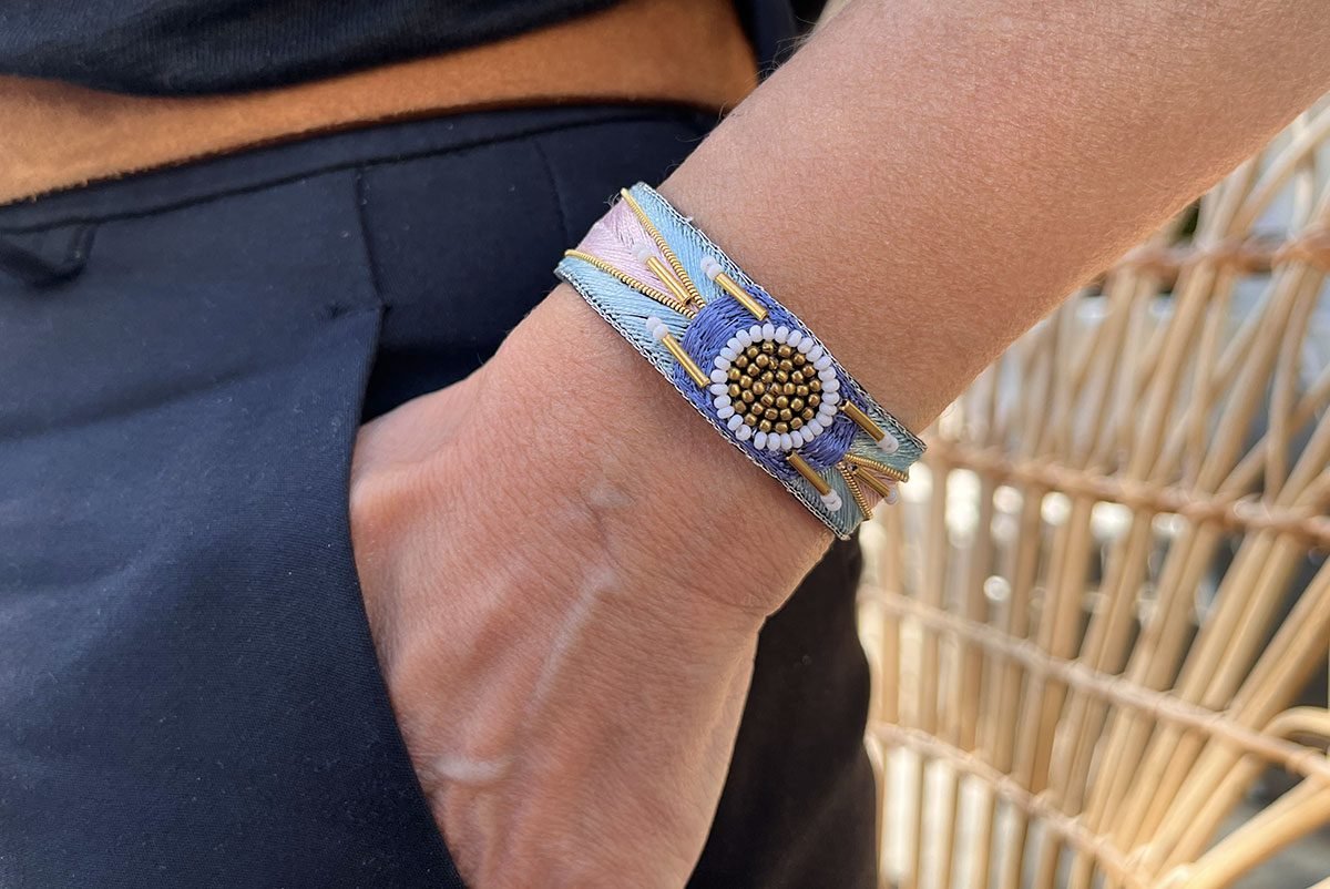 Bracelet ethnique Aprile | Frozen