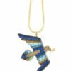 Collier cuir Colyne | Blue Gradiant