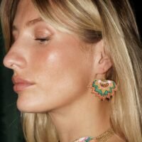 Boucles d'oreilles ethniques Madi | Copper Light