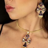 Collier rock Rochelle | Indigo