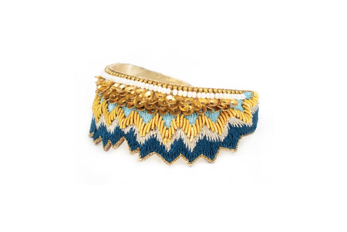 Bangle fin ethnique Maelle | Arctic