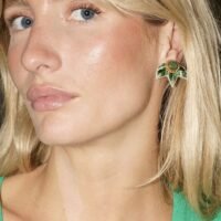 Clips BRAZ Green Stripes