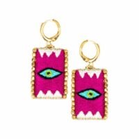 Chapo fushia earrings