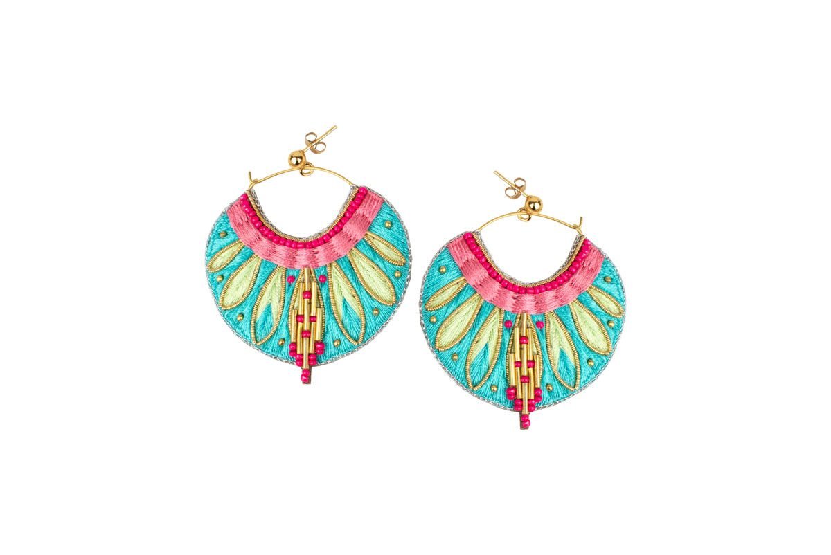 Boucles d'oreilles ethniques Apie | Caribbean