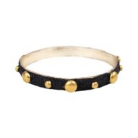 Anneaux fins Manes Black