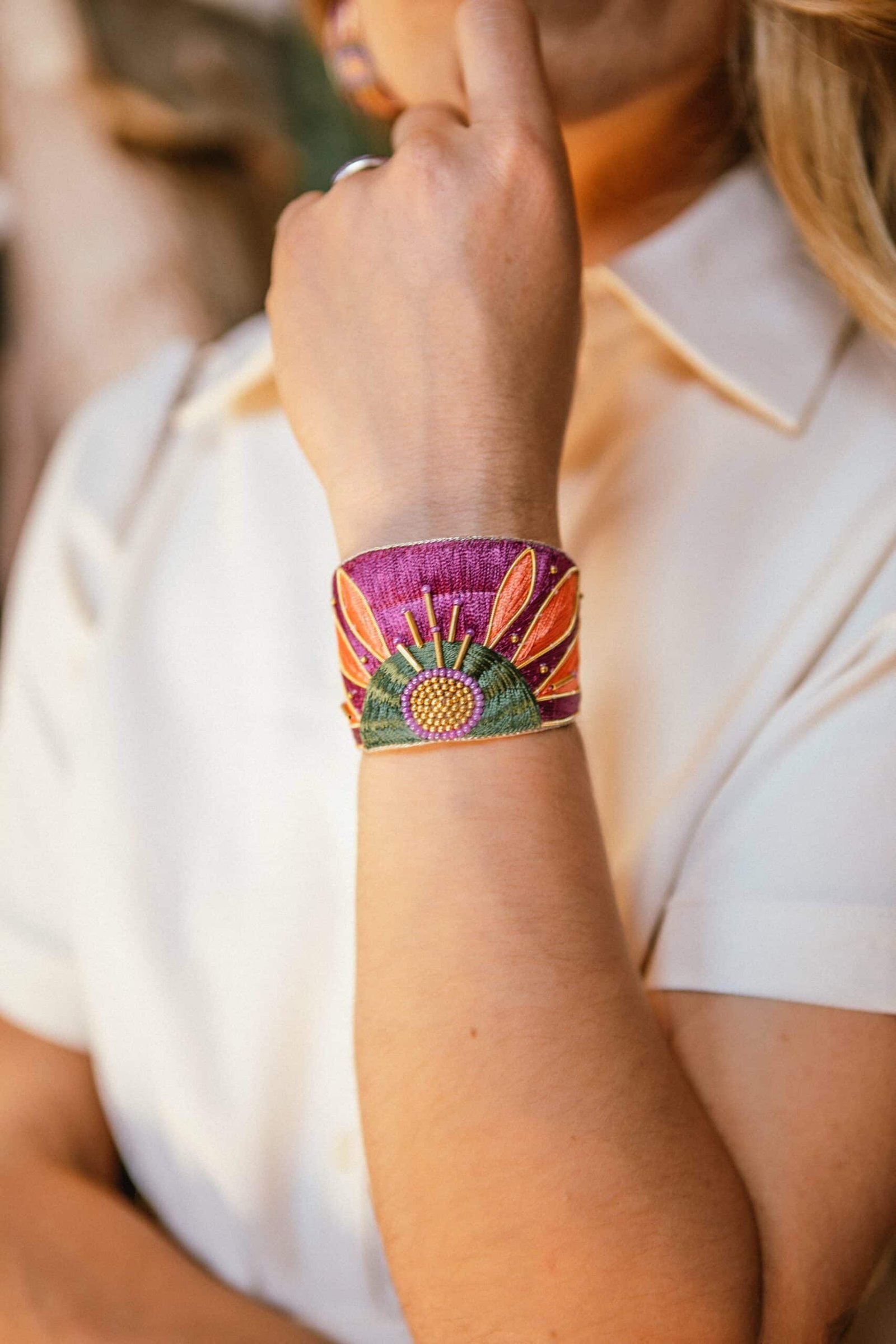 Bangle ethnique Apollon | Violine