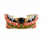 Orange Metallic/Onyx