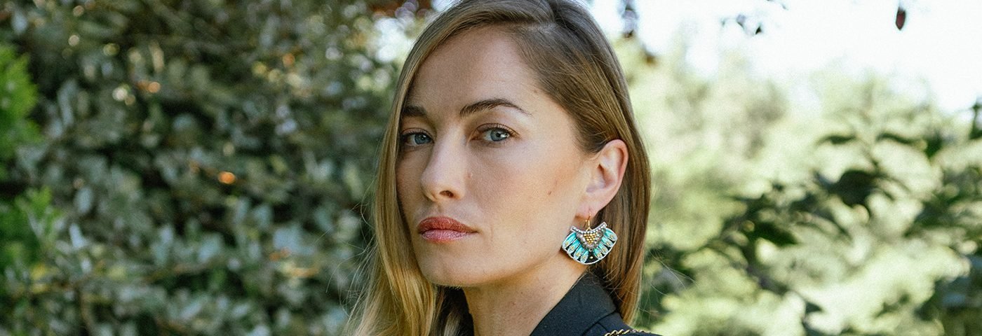 Thème Nefertiti Nahua bijoux brodés main