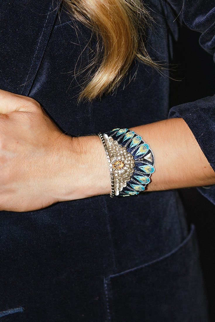 Bangle ethnique Nita | Midnight