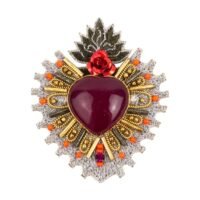 Broche sacré coeur Rosie | Cactus