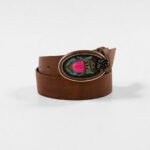 Metallic Blue Legs / Pink Jade stone / Havane