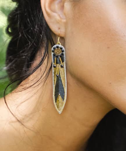 APSA - Boucles d'oreilles Metallic