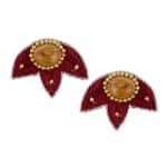 Burgundy / Picture Jasper