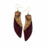 Burgundy / Picture Jasper