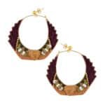 Burgundy / Picture Jasper