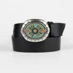 Boreal / Silver + Ceinture cuir Noir