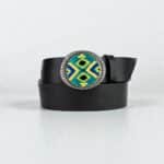 Parrot / Silver + Ceinture cuir Noir