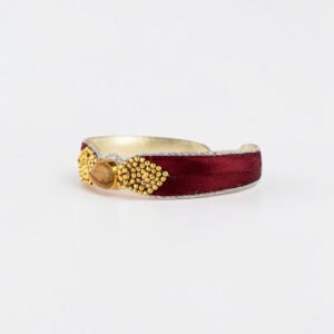 Burgundy / Picture Jasper