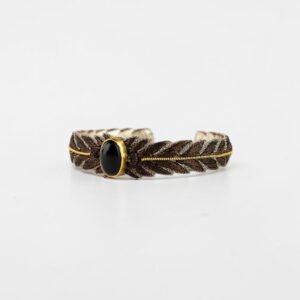 Cocoa Metallic / Black Onyx